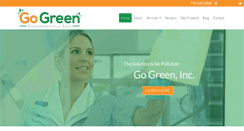 Desktop Screenshot of gogreeninc.com